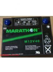 cnb蓄电池M12V40 GNB电池 Marathon M系列