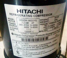 E855DH-80D2YG原装全新日立变频10匹中央空调并联制冷压缩机 R410