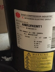 ANB52FKEMT ANB52FKEMT1原装正品三菱重工变频海尔中央空调压缩机